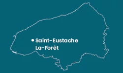 Emplacement de Saint-Eustache-la-Forêt